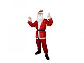 Strój Świętego Mikołaja rozm. 170-190cm