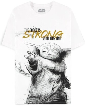 Tričko DifuzedThe Mandalorian - The Force Is Strong L