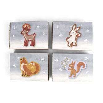 SET 4 PUZZLE FILIBABBA - WONDERFUL WINTER - FOREST FRIENDS SET 4 PUZZLE FILIBABBA - WONDERFUL WINTER - FOREST FRIENDS