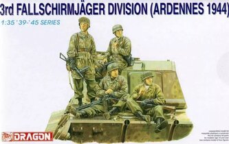 Model Kit figurky 6113 - 3rd FALLSCHIRMJAGER DIVISION (ARDENNES 1944) (1:35) Model Kit figurky 6113 - 3rd FALLSCHIRMJAGER DIVISION (ARDENNES 1944) (1:35)