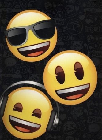 Teczka z gumką A4 Emoji DERFORM