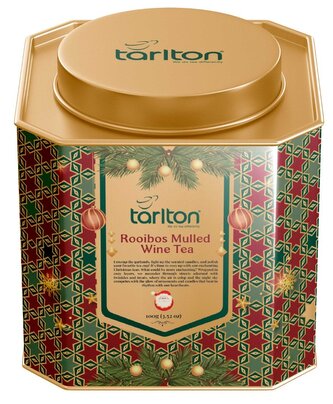 TARLTON Christmas Rooibos Mulled Wine Tea plech 100g