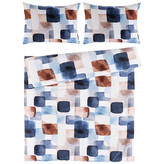 Saténové povlečení Echo Velikost: 160x200 + 2x 70x80 cm