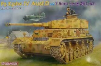 Model Kit tank 6330 - Pz.Kpfw.IV Ausf.D mit 7.5cm Kw.K 40 L/43 (1:35)