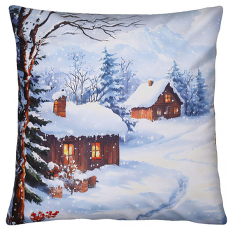 Vánoční polštář VÁNOČNÍ VESNIČKA V. 40x40 cm Mybesthome Vánoční polštář VÁNOČNÍ VESNIČKA V. 40x40 cm Mybesthome