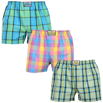 3PACK pánské trenky Styx klasická guma nadrozměr vícebarevné (3E110103) 3XL 3PACK pánské trenky Styx klasická guma nadrozměr vícebarevné (3E110103) 3XL