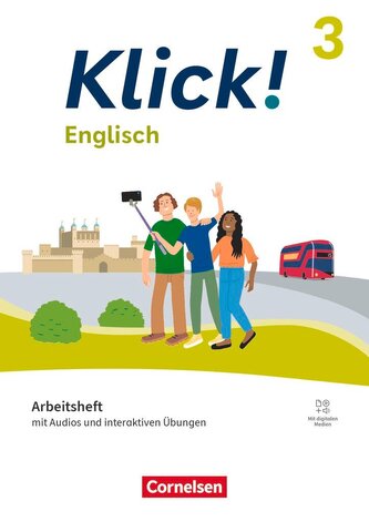 Klick! Band 3: 7. Schuljahr- Englisch - Ausgabe ab 2023 - Arbeitsheft  Audios und interaktiven Übungen