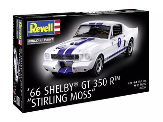 Plastic ModelKit auto 07736 - 1966 Shelby GT 350 R "Stirling Moss" (1:24)