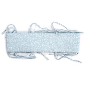 Mantinel 15x120cm - svetlomodré kvietky