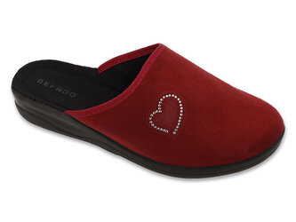 551D016 36 - pantofle BEFADO HOME & GO, bordó 551D016_42