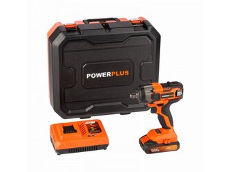 POWDP20160 Aku rázový utahovák 1/2" 20V SET POWERPLUS