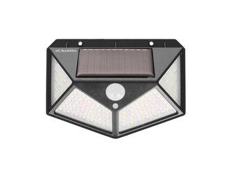 Solární LED lampa 8W se snímačem pohybu a soumraku KELTIN