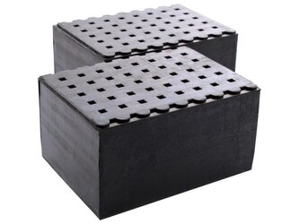 Gumová podložka zvedáku 160×115×80 mm, hranatá - Ferdus Gumová podložka zvedáku 160×115×80 mm, hranatá - Ferdus