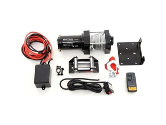 Elektrický lanový naviják 12 V 1361 kg s dálkovým ovládáním KRAFT&DELE;