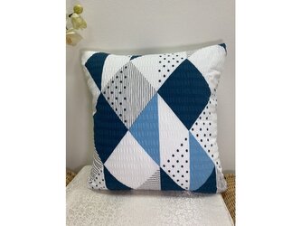 B.E.S. - Petrovice, s.r.o. Bavlněný krepový potah na polštářek 40x40 - vzor Diamanty B.E.S. - Petrovice, s.r.o. Bavlněný krepový potah na polštářek 40x40 - vzor Diamanty