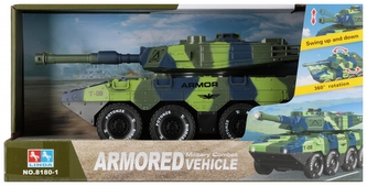 Auto Wojskowe  światło/dźwięk MEGA CREATIVE 568834