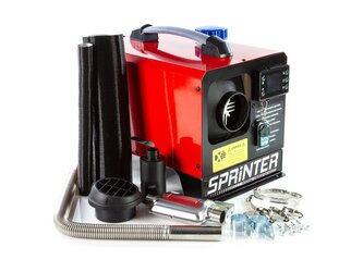 Naftové nezávislé topení SPRINTER, 9 kW, 230 V / 12 V - MAR-POL