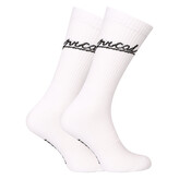 Ponožky Nedeto sportovní vysoké Prxat! bílé (1NOBT7) S