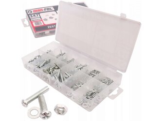 Sada šroubů, matic a podložek 347ks MAR-POL