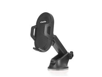 Držák telefonu teleskopický 3v1 - čelní sklo, palubovka, větrací otvor KELTIN