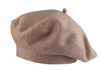 Dámský pletený baret - 1 ks - 2 béžová Dámský pletený baret - 1 ks - 2 béžová
