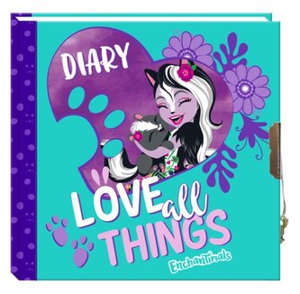 Pamiętnik z kluczykiem Enchantimals Pamiętnik z kluczykiem Enchantimals