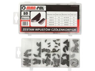 Úsečové pero, sada 80ks, klínek k motoru MAR-POL