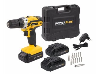 POWX00501 Aku šroubovák / vrtačka 20V LI-ION 3BAT POWERPLUS