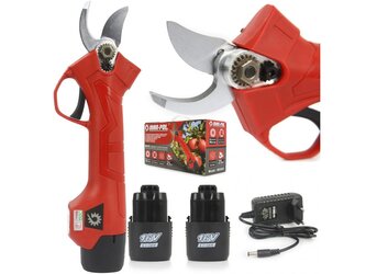 Nůžky zahradnické aku 25 mm 2xLi-Ion baterie MAR-POL