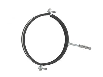 Objímka na trubky 8" 200-212mm, s gumovou vložkou, dva šrouby GEKO