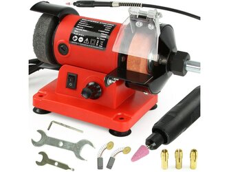 Stolní dvoukotoučová multifunkční bruska 150W MAR-POL