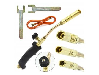 Plynový pájecí hořák PB + 3 koncovky MAR-POL