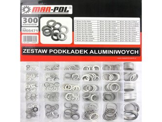 Hliníková podložka, sada 300ks MAR-POL