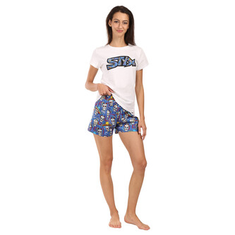 Dámské pyžamo Styx lebky (PKD1856) M