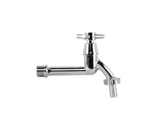 Kohoutek zahradní LONG, vstup 1/2", výstup 3/4", hadičník 1/2" - BRADAS Kohoutek zahradní LONG, vstup 1/2", výstup 3/4", hadičník 1/2" - BRADAS