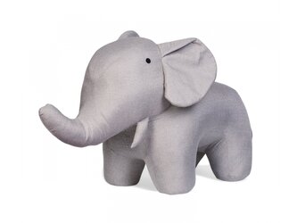 Slon textilní stojící Grey