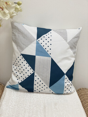 B.E.S. - Petrovice, s.r.o. Bavlněný potah na polštářek 40x40 - vzor Diamanty B.E.S. - Petrovice, s.r.o. Bavlněný potah na polštářek 40x40 - vzor Diamanty