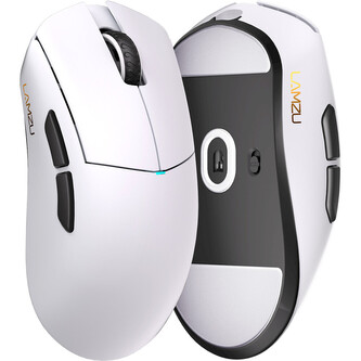 Lamzu Paro Aurora bezdrátová herní myš bílá