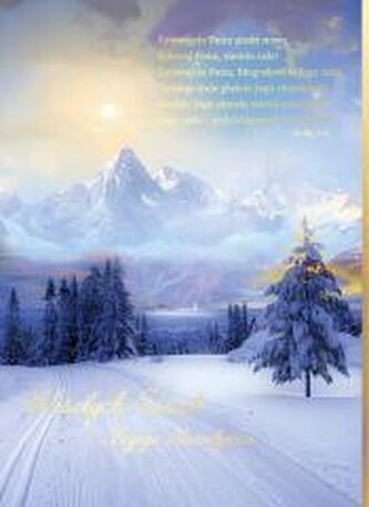 Karnet B6 Boże Narodzenie