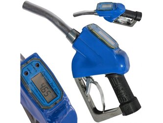 Čerpací pistole s LCD počítadlem modrá MAR-POL