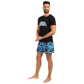 Pánské pyžamo Styx maskáč hranatý (PKP1858) XL Pánské pyžamo Styx maskáč hranatý (PKP1858) XL