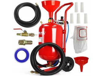 Mobilní tryskací jednotka, pískovačka 19l MAR-POL