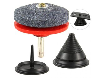 Brousek s vyvažovačkou na nože zahradních sekaček MAR-POL