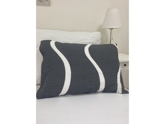 B.E.S. - Petrovice, s.r.o. Bavlněný krepový potah na polštářek 50x70 - vzor Waves