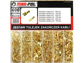 Sada kabelových konektorů do auta 600ks MAR-POL