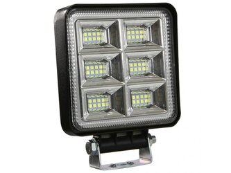LED prostorové světlo 48x LED, 9 - 36 V, 110 x 110 x 35 mm - MAR-POL