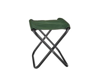 Kempingová skládací stolička, dětská, zelená KELTIN