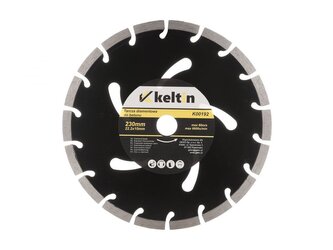 Kotouč diamantový segmentový 230x22.2x10mm KELTIN