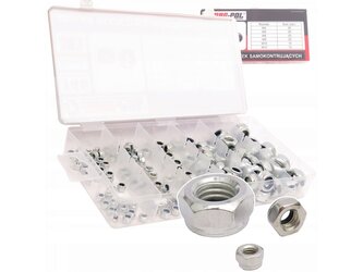 Samojistící matice, sada 146ks MAR-POL