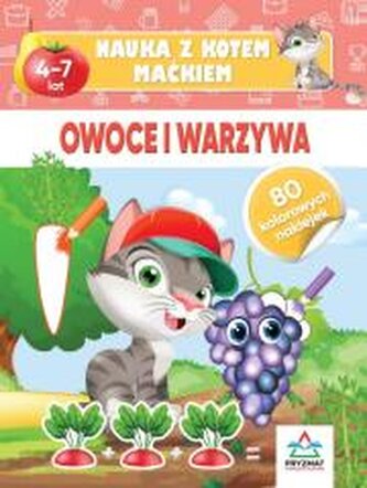 Nauka z kotem Maćkiem. Owoce i warzywa Nauka z kotem Maćkiem. Owoce i warzywa